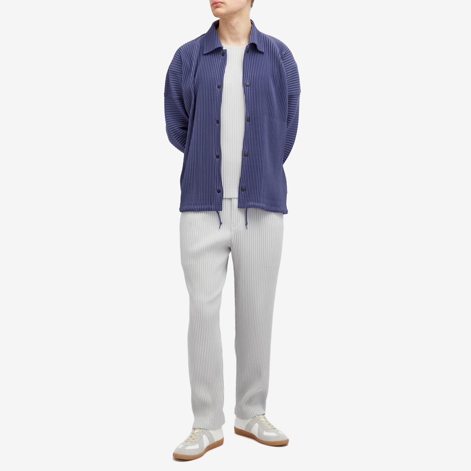 Homme Plissé Issey Miyake Pleated Shirt Jacket - 4