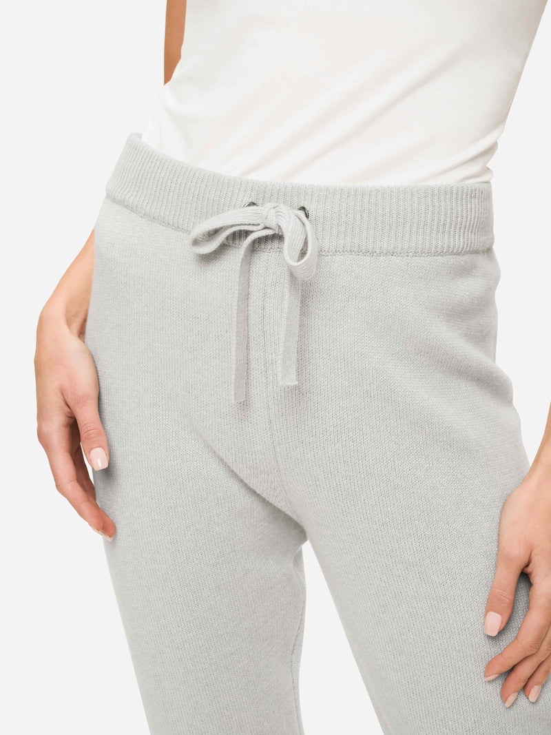 Women's Track Pants Daphne Cashmere Silver - 5