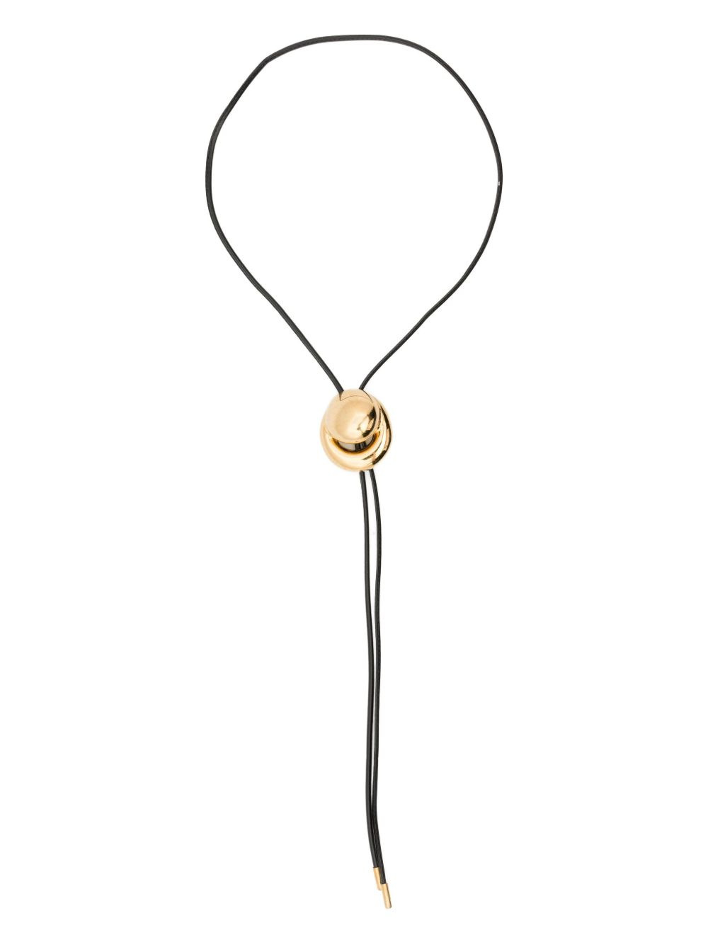 Blow Up leather necklace - 1