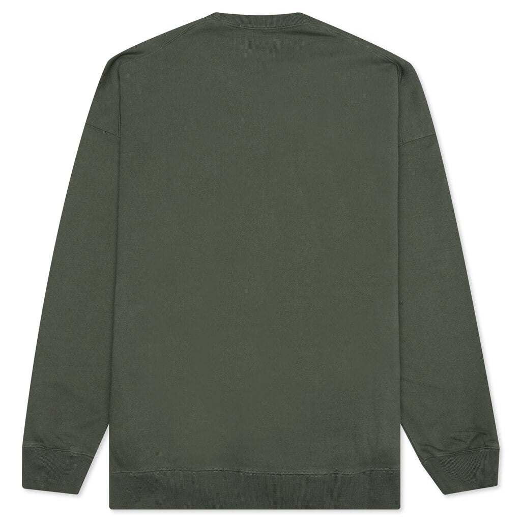 AMBUSH MULTICORD CREWNECK - THYME/THYME - 2