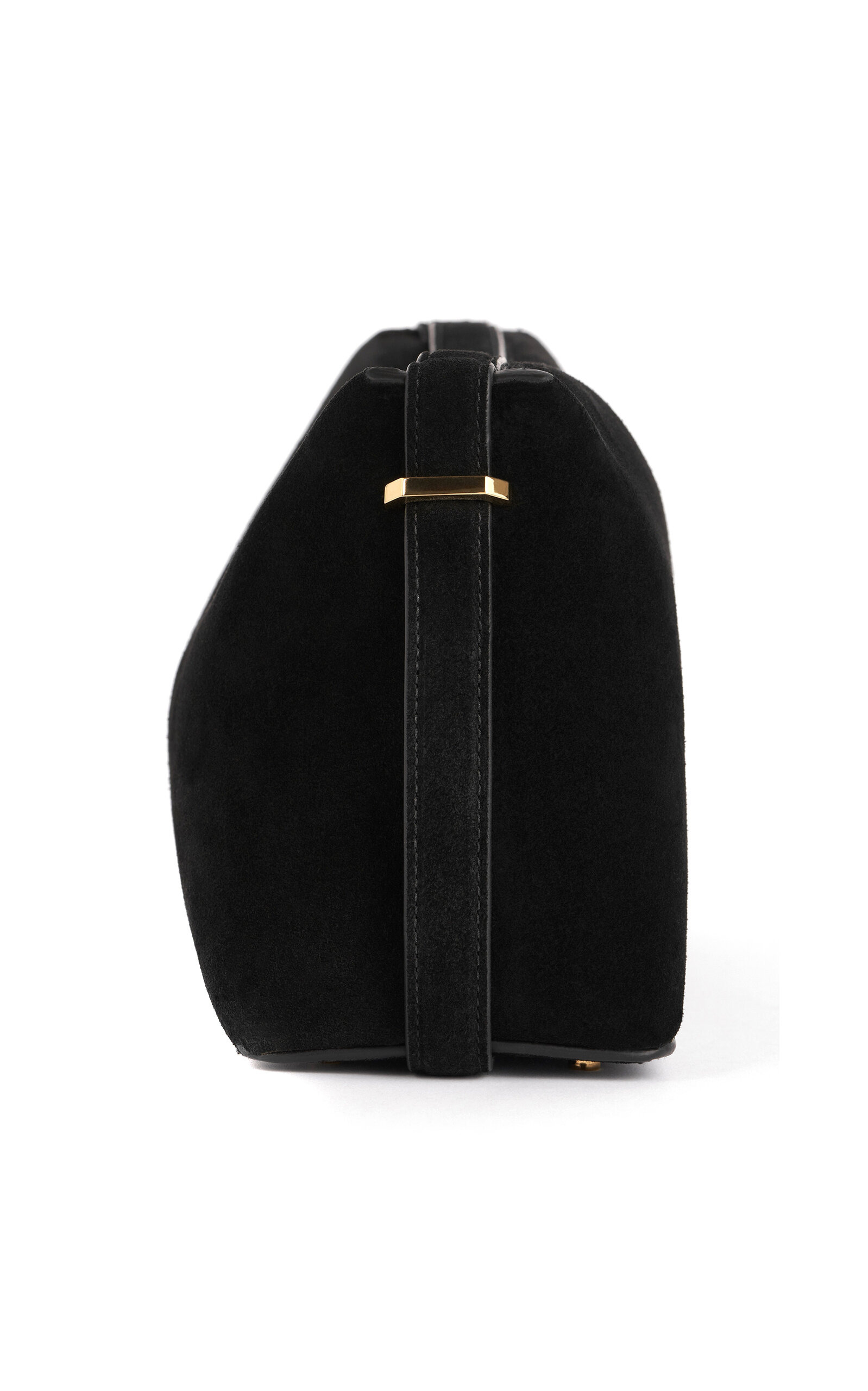 Suede Clutch black - 4