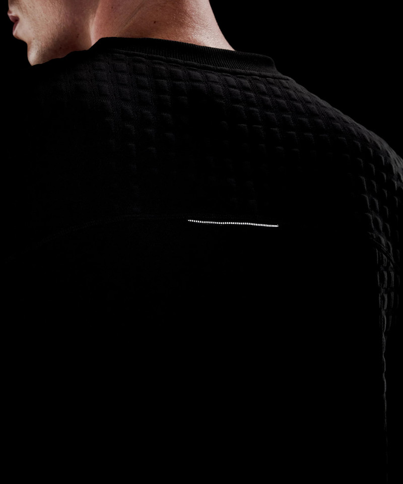 3D Waffle-Knit Jacquard Pullover 7