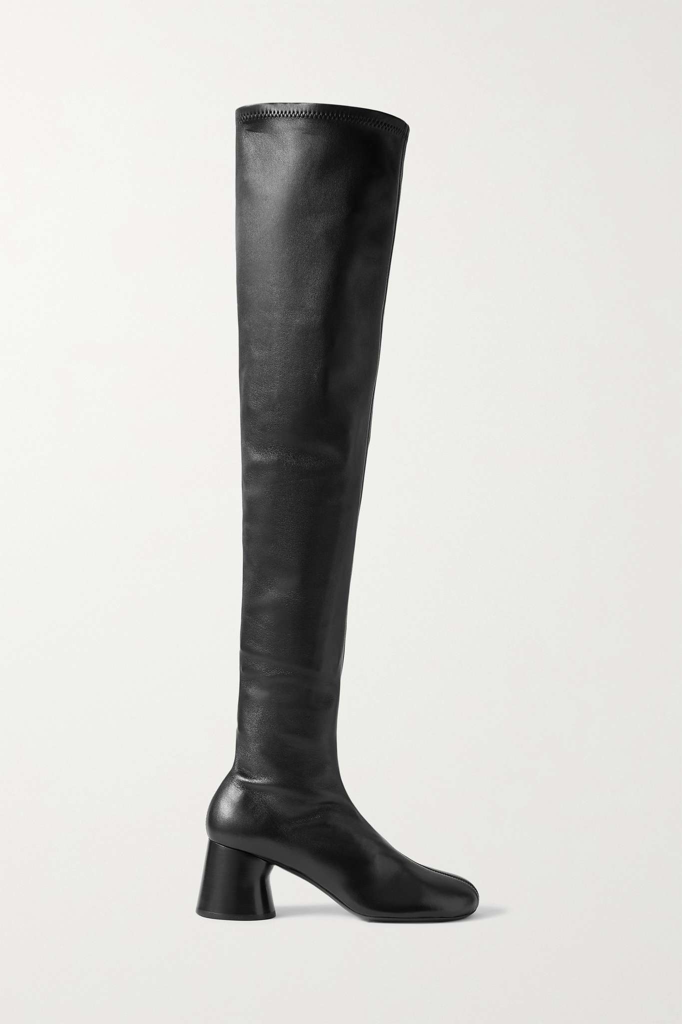 Admiral leather over-the-knee boots - 1