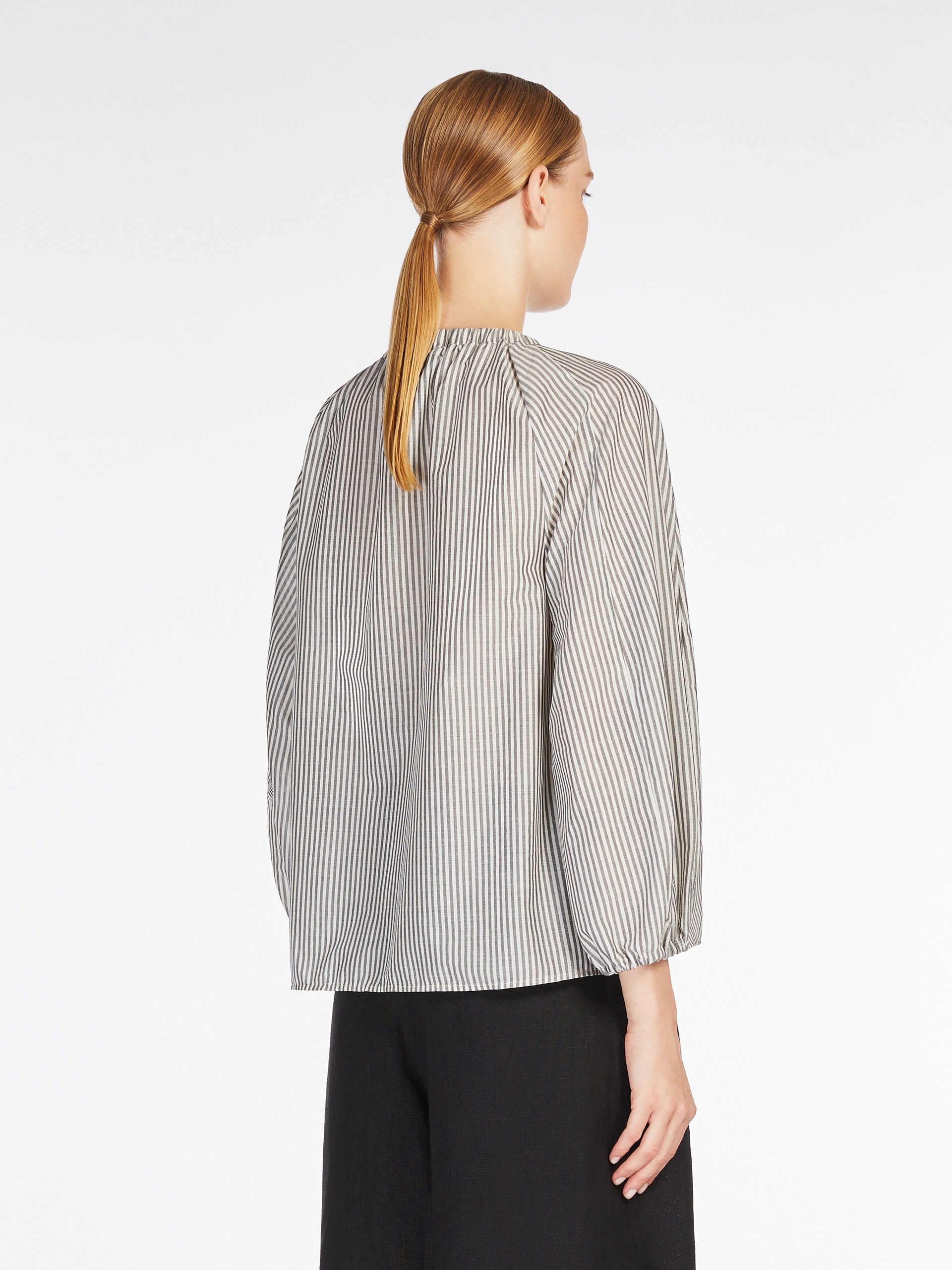 FABIOLA Cotton muslin blouse - 4