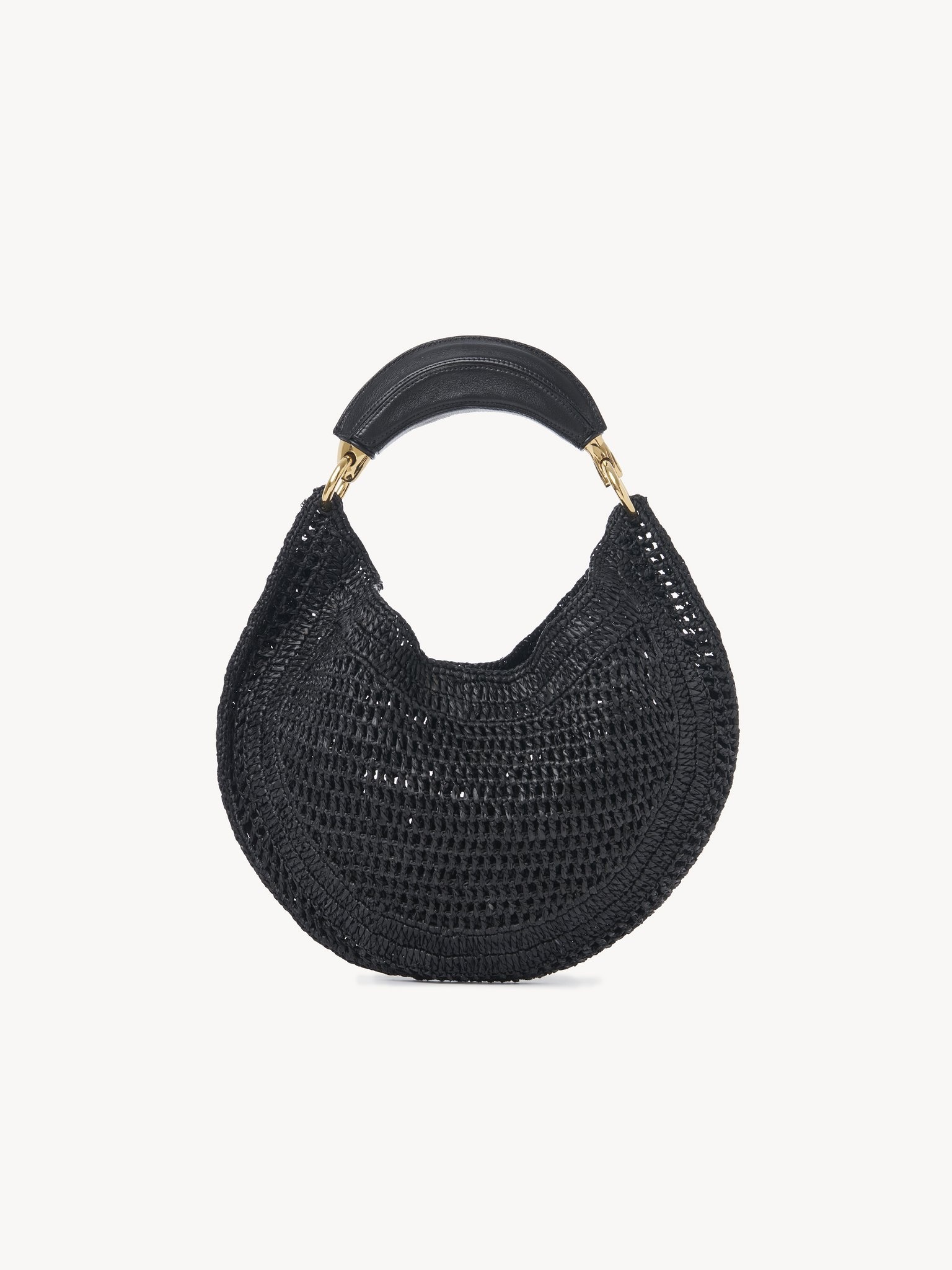 SUMMER BANANA HOBO BAG IN RAFFIA - 5