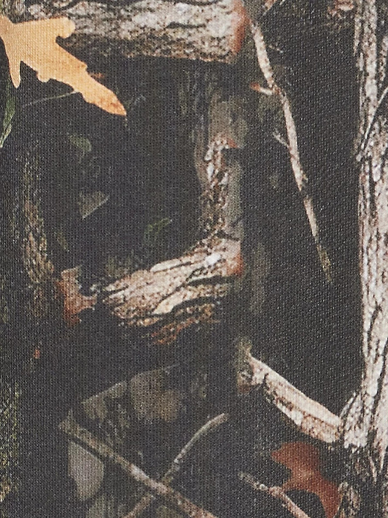 Praying Camouflage-Print Quadruple-Waistband Cotton Jogging Bottoms outlook