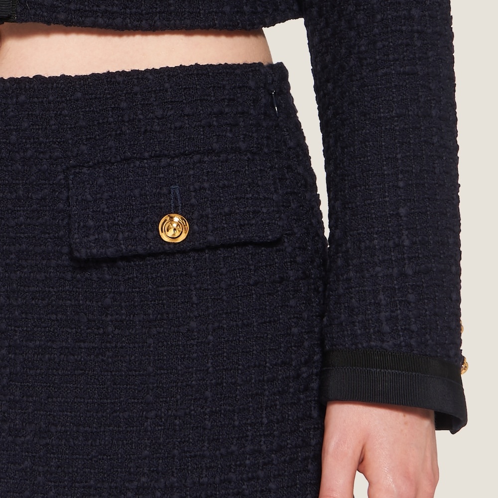 Tweed miniskirt - 4