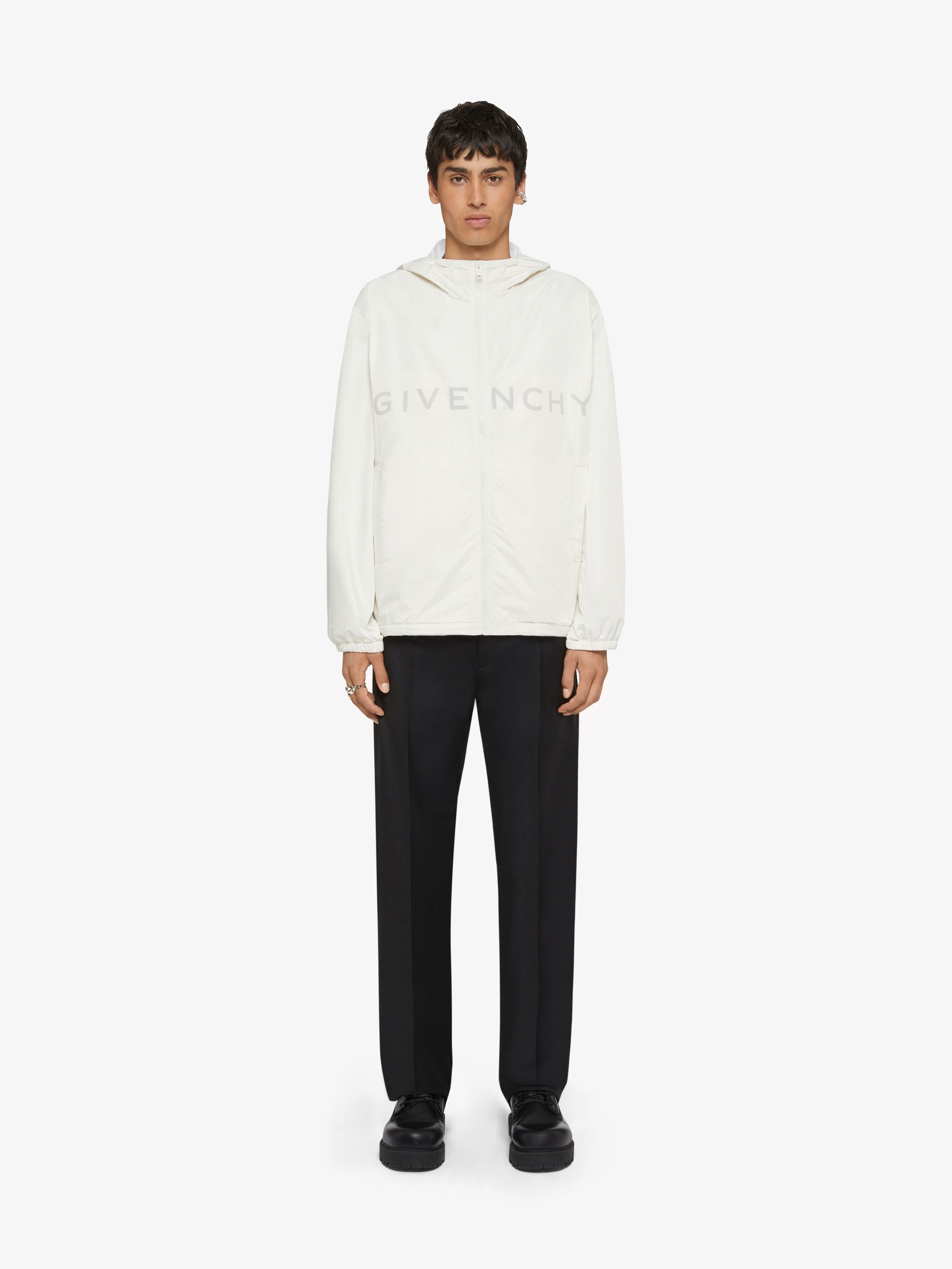 GIVENCHY REVERSIBLE FOOTBALL PARKA IN FLEECE - 2