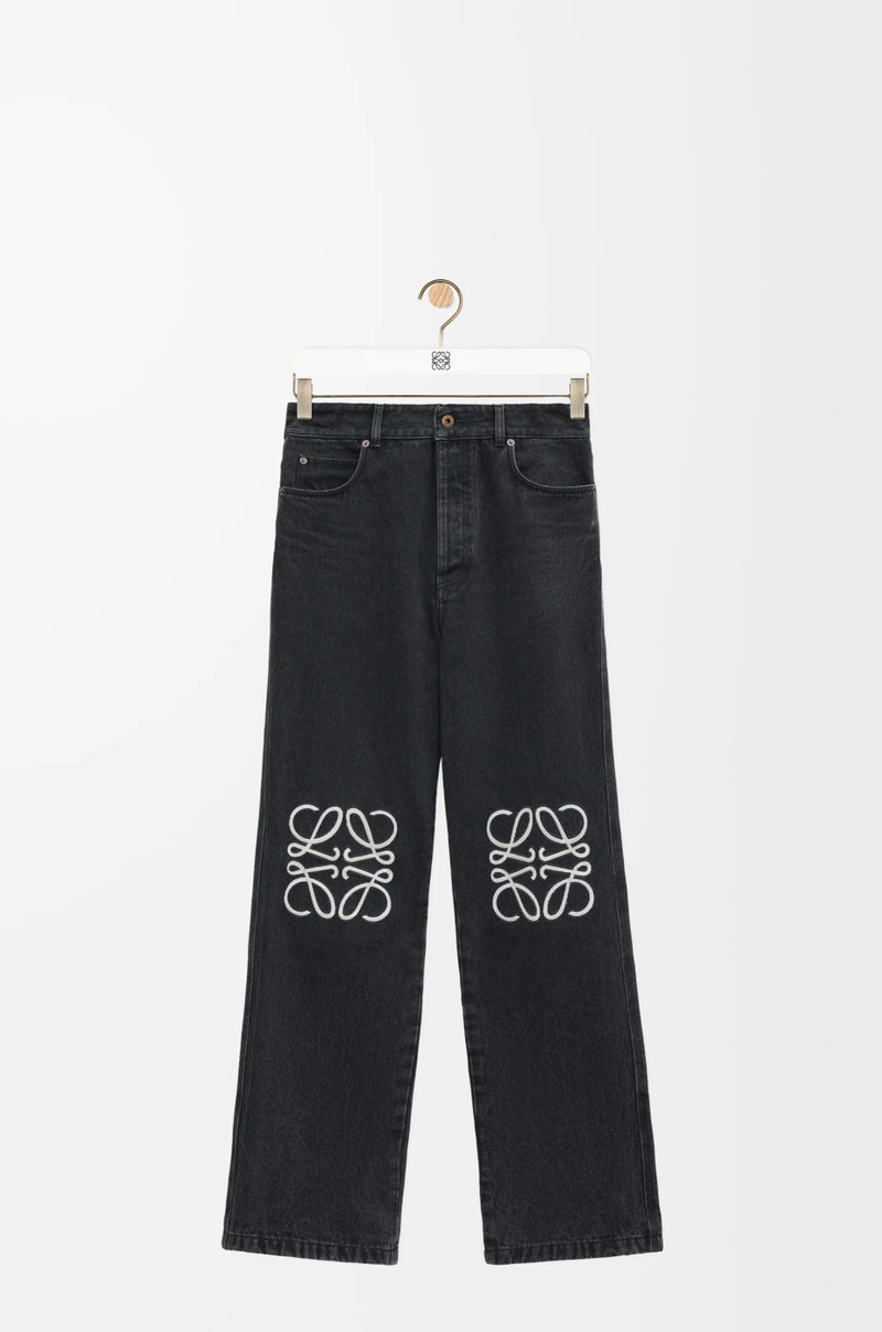 Anagram baggy jeans in denim 1