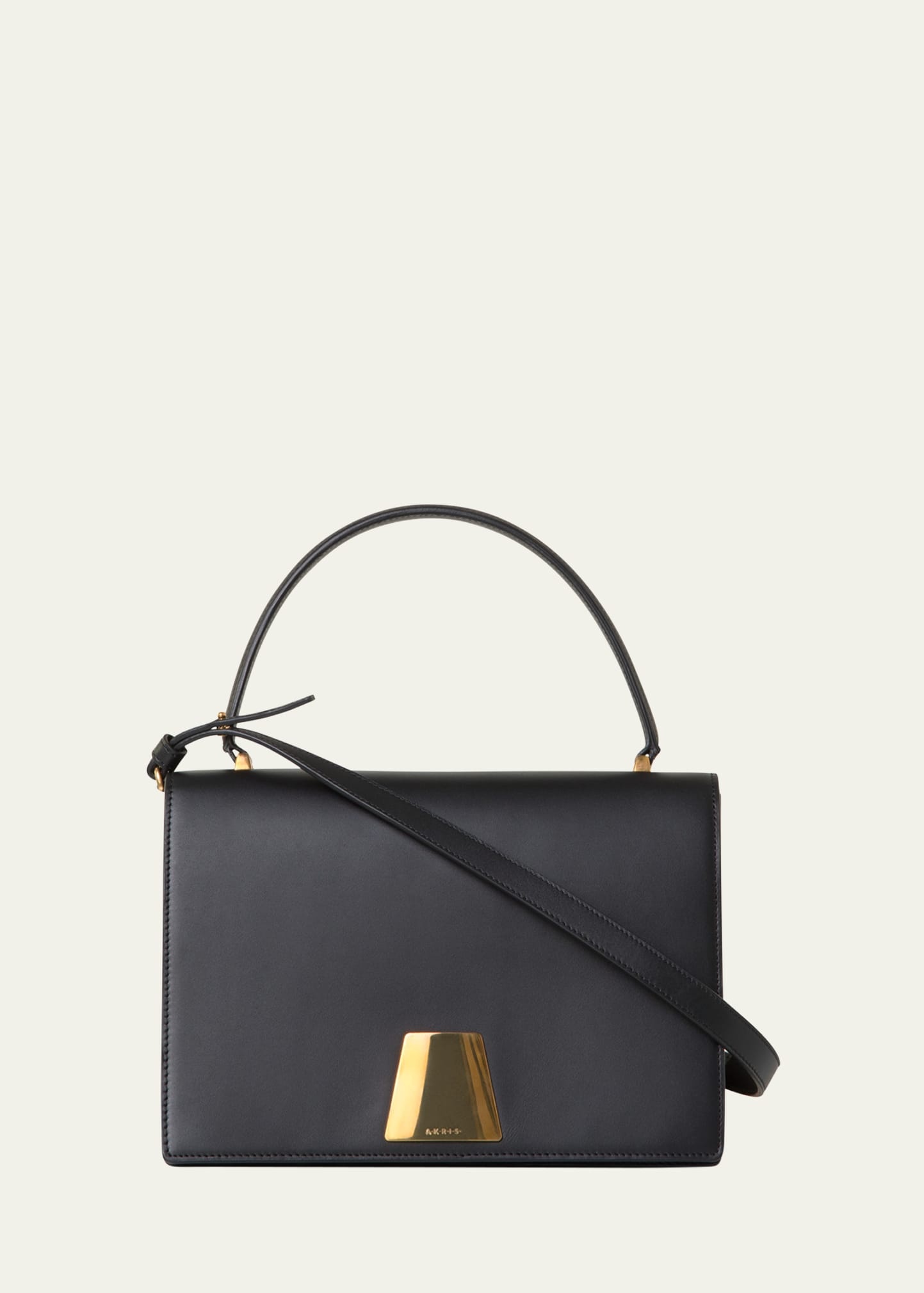 Alice Flap Leather Crossbody Bag - 1