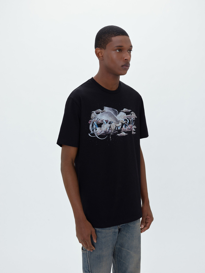PEGASUS SCRIPT LOGO TEE 3