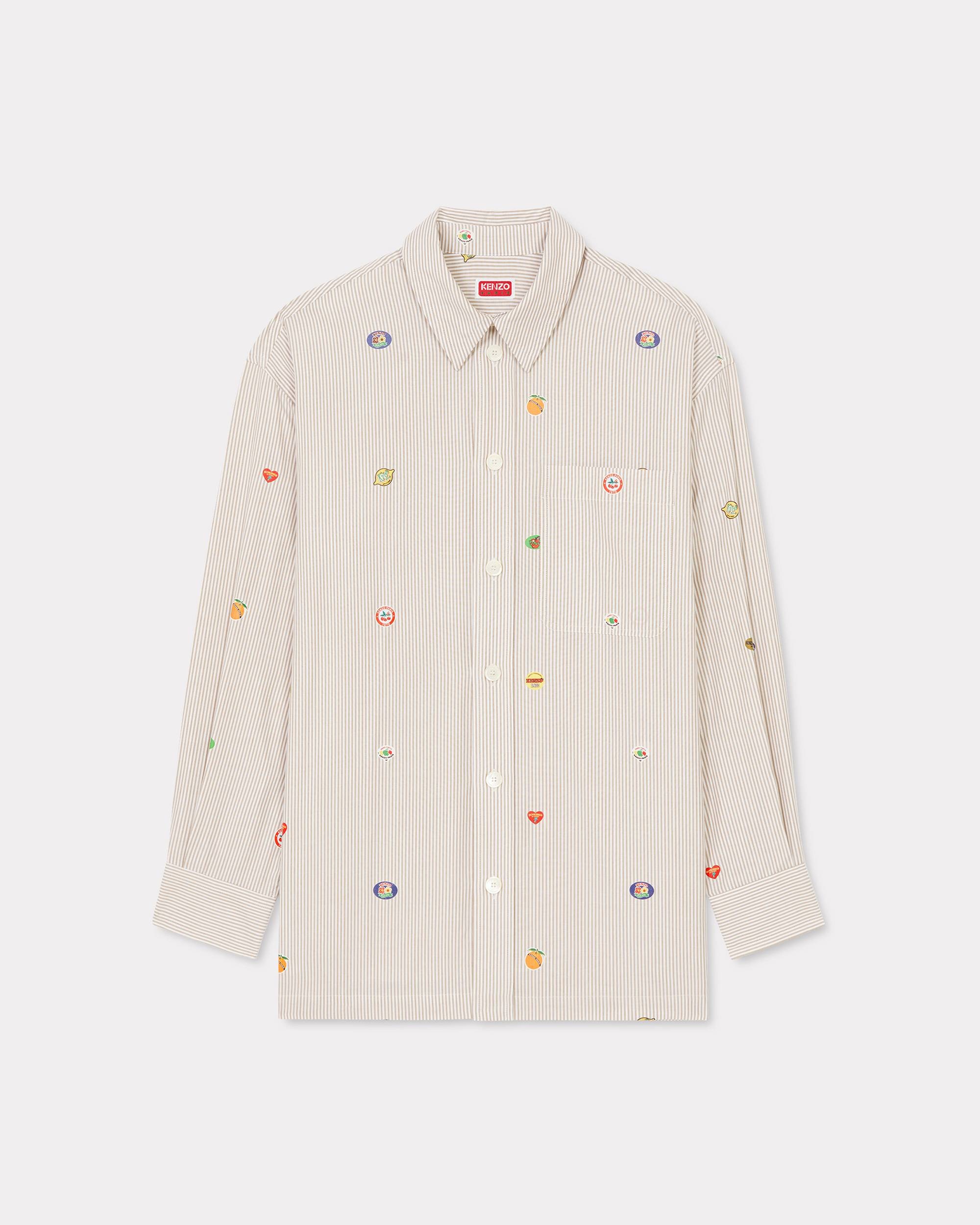 'KENZO Fruit Stickers' oversized shirt - 1