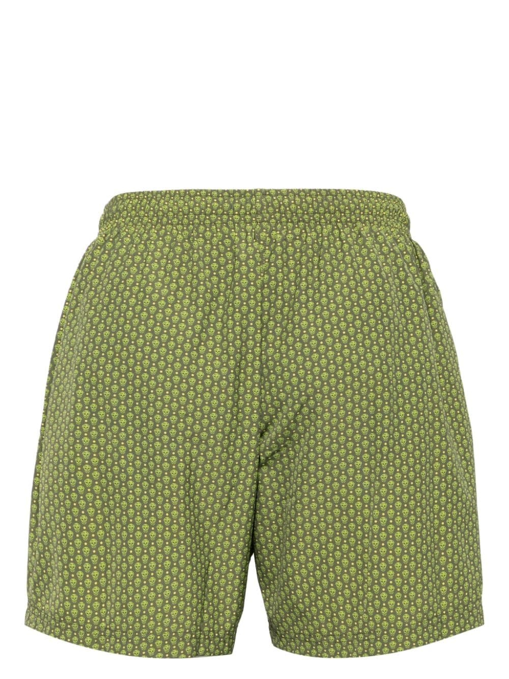 skull-print swim shorts - 2