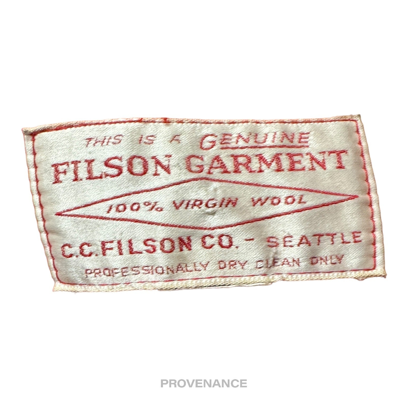 Filson Mackinaw Wool Cruiser Jacket - Scarlet Red W10 - 9