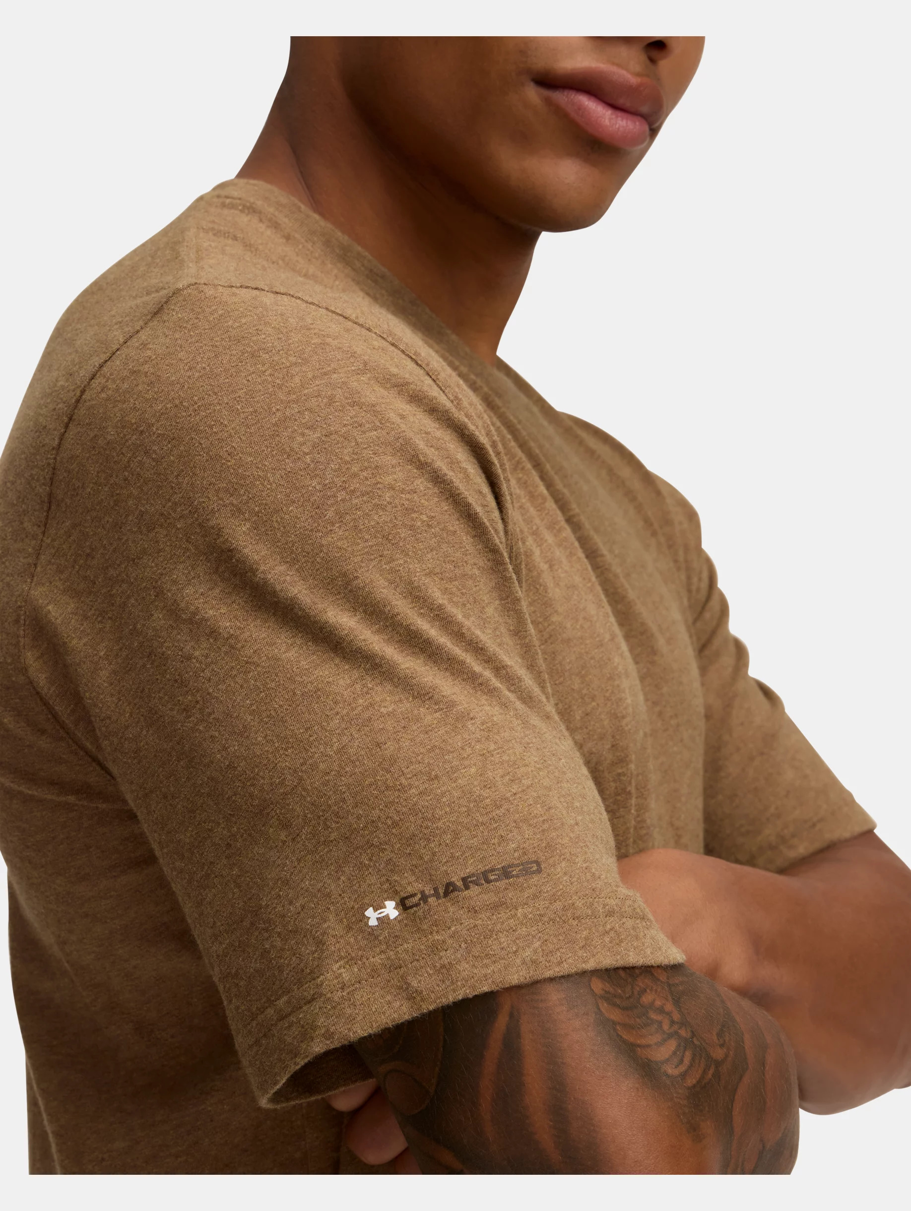Men's UA Icon Charged Cotton® Short Sleeve - 3