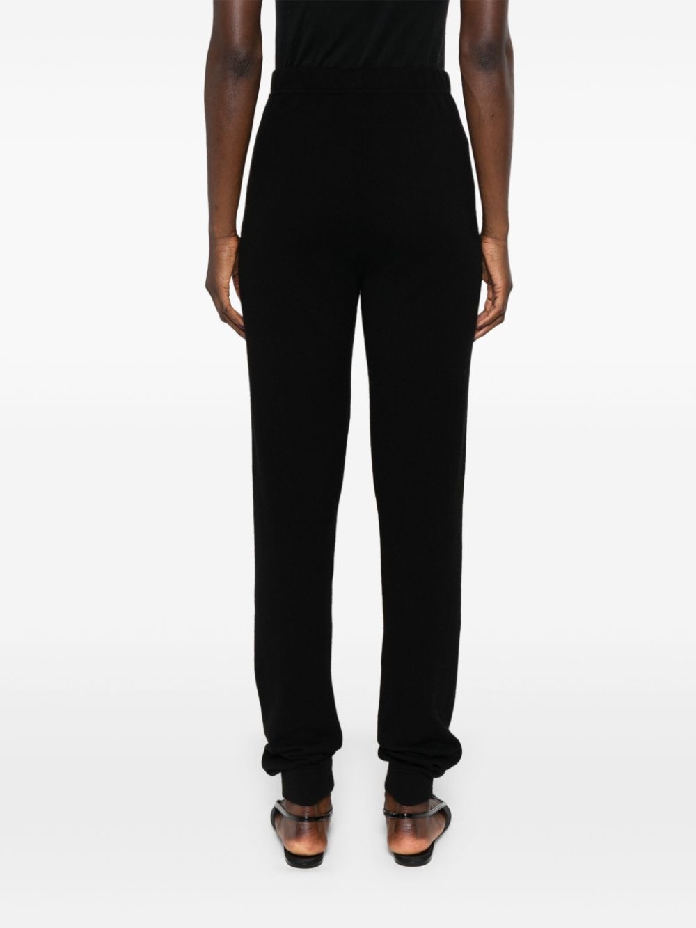 high-waisted cashmere leggings - 4