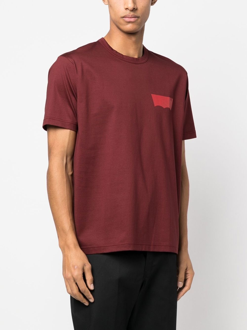 x Levi's logo-print T-shirt - 4