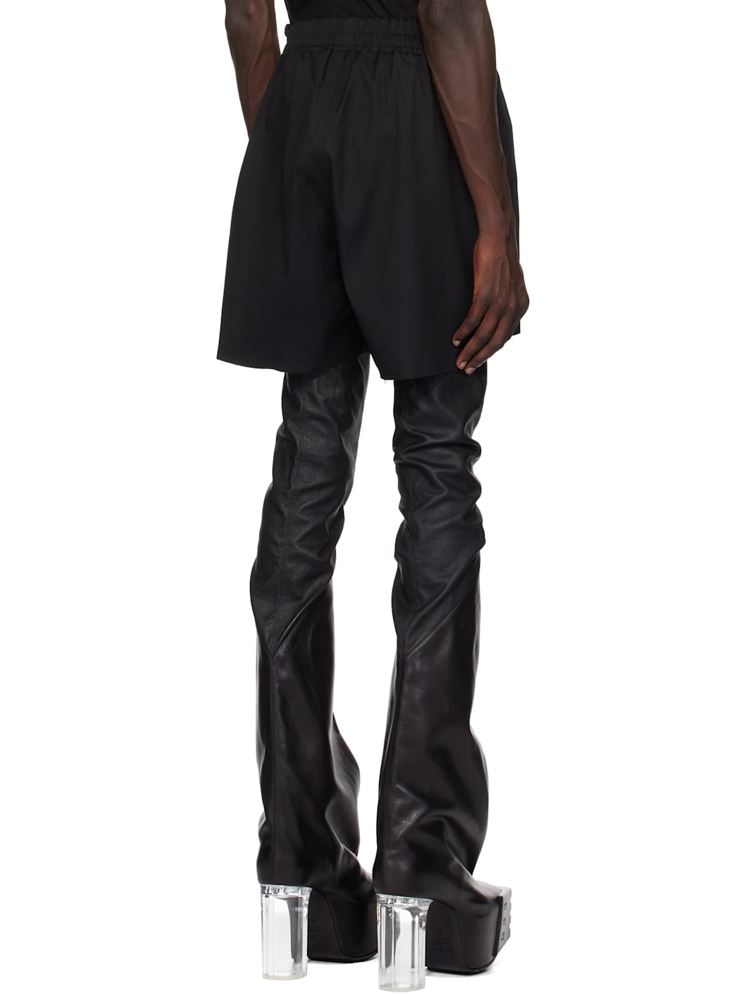 Black Porterville Long Boxers Shorts - 3