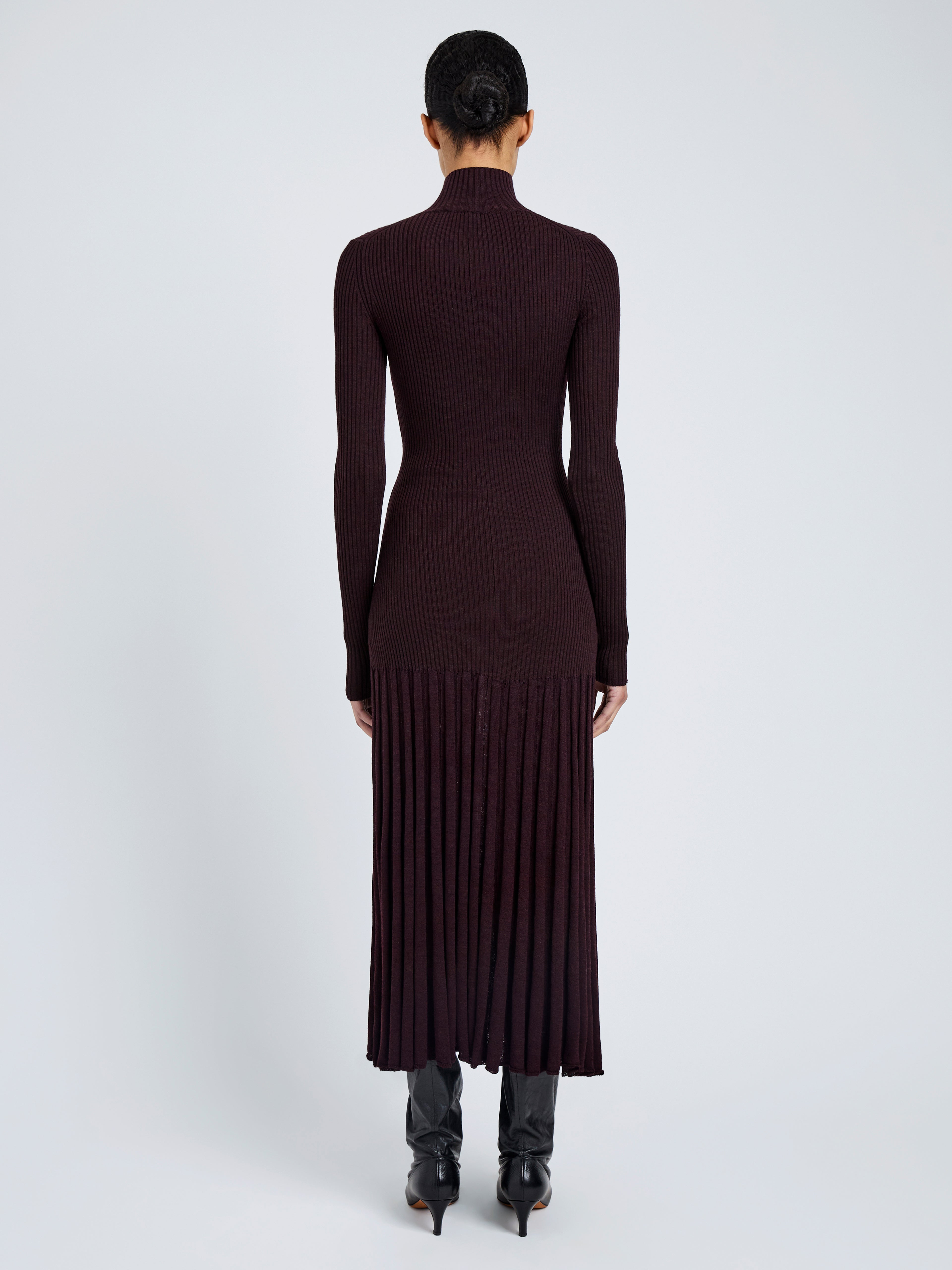 Jada Dress in Superfine Merino - 4