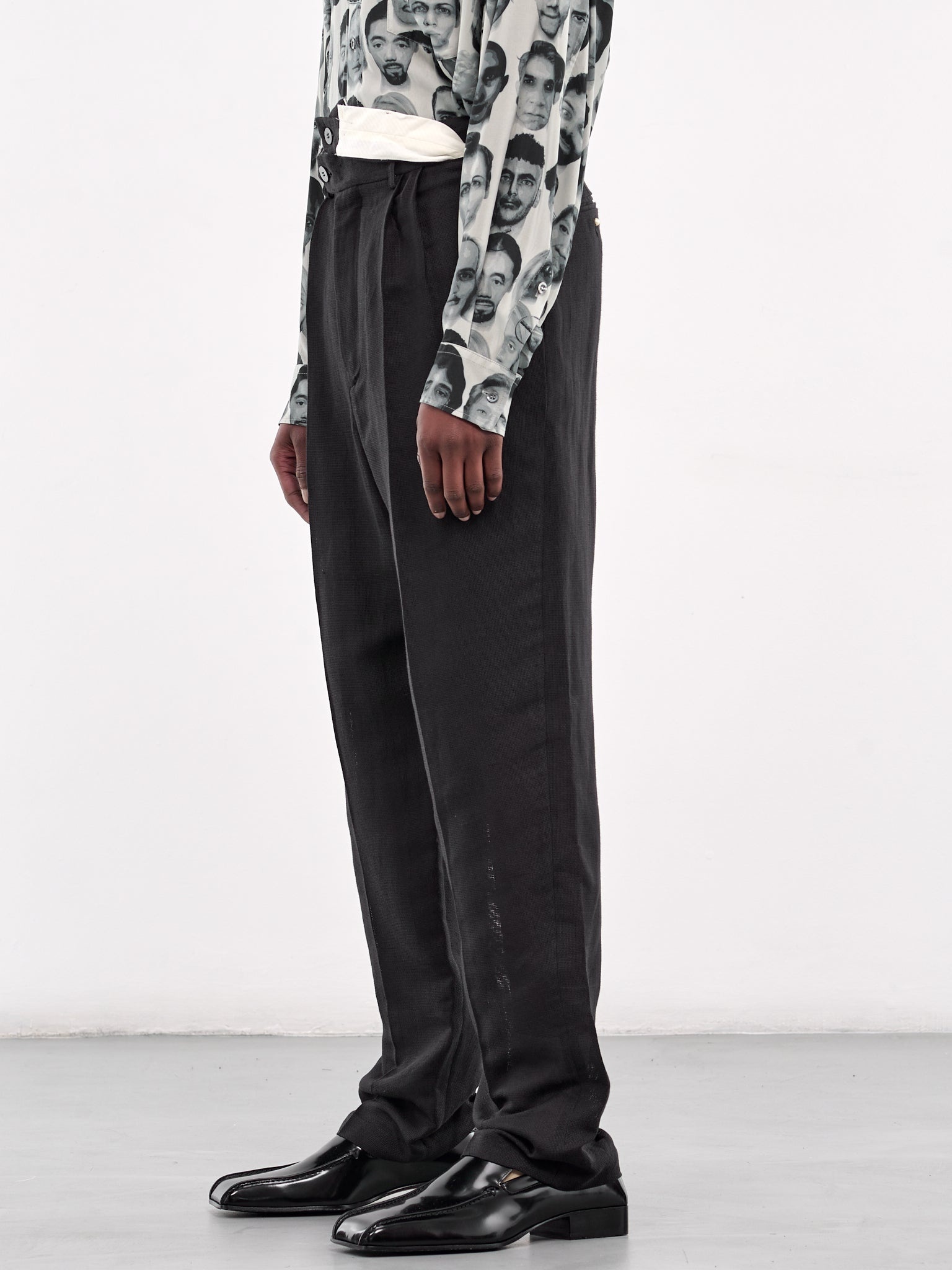 Deconstructed Waistband Trousers - 2