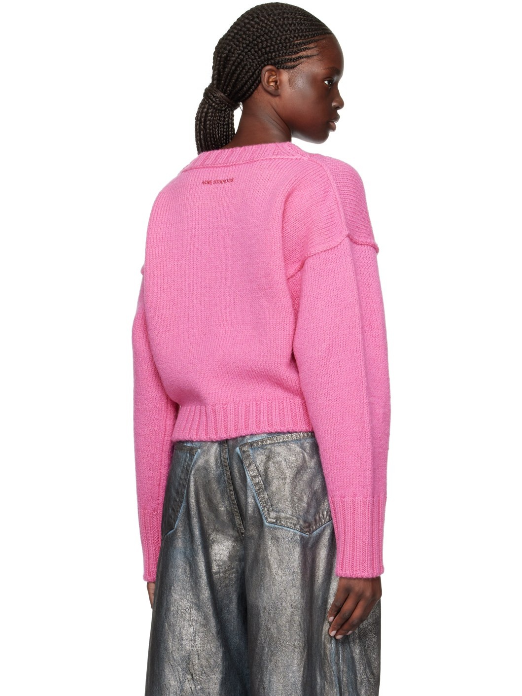 Pink Crewneck Sweater - 3