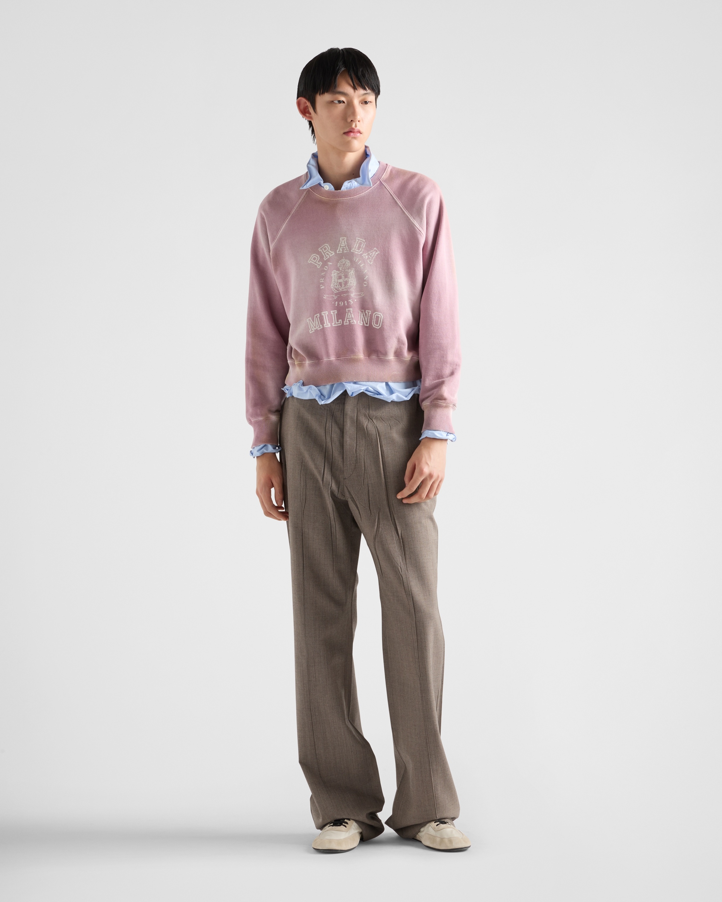 Cotton fleece sweatshirt - 2
