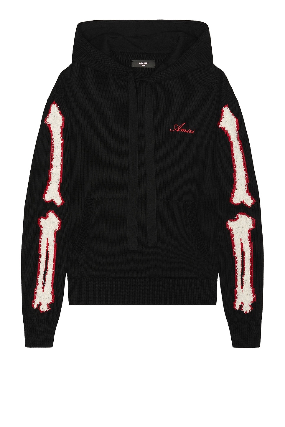 【AMIRI】Bones パーカー スウェットシャツ AMIRI Bones Stacked パーカー | レッド | FARFETCH JP