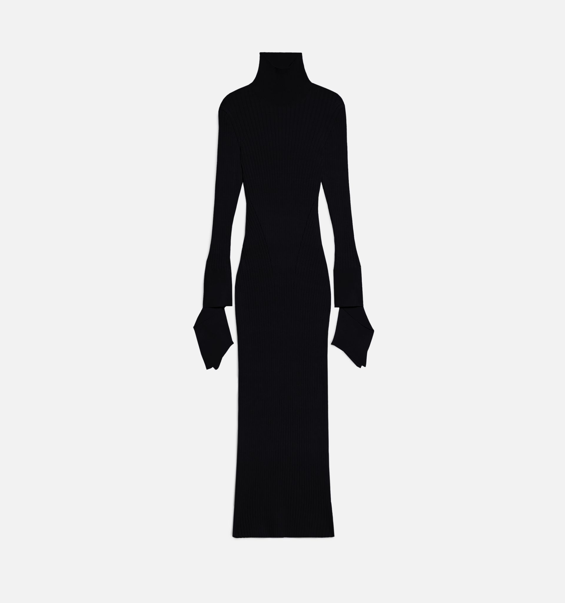 Ribbed Dress - 5