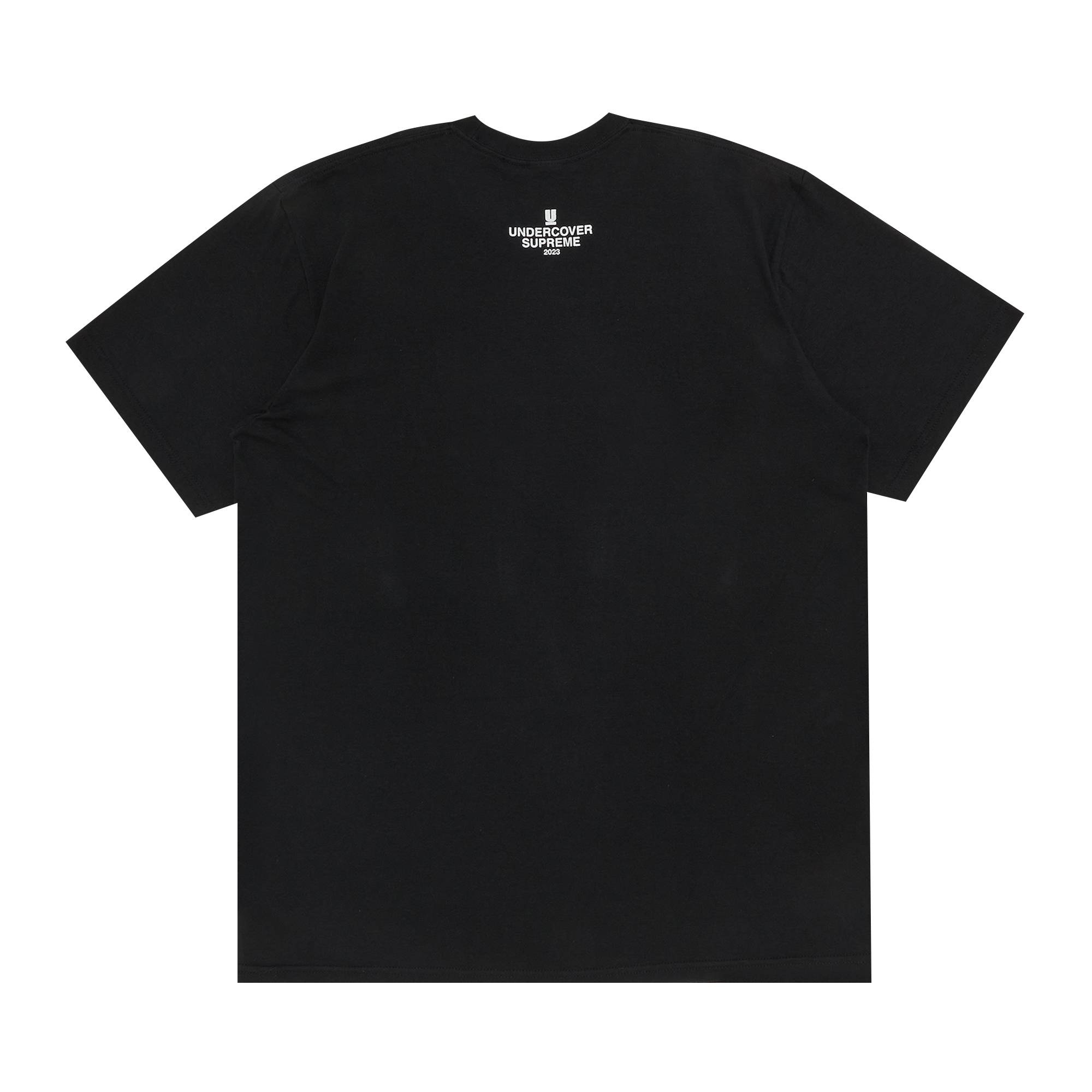 Supreme Supreme x UNDERCOVER Tag Tee 'Black' | REVERSIBLE