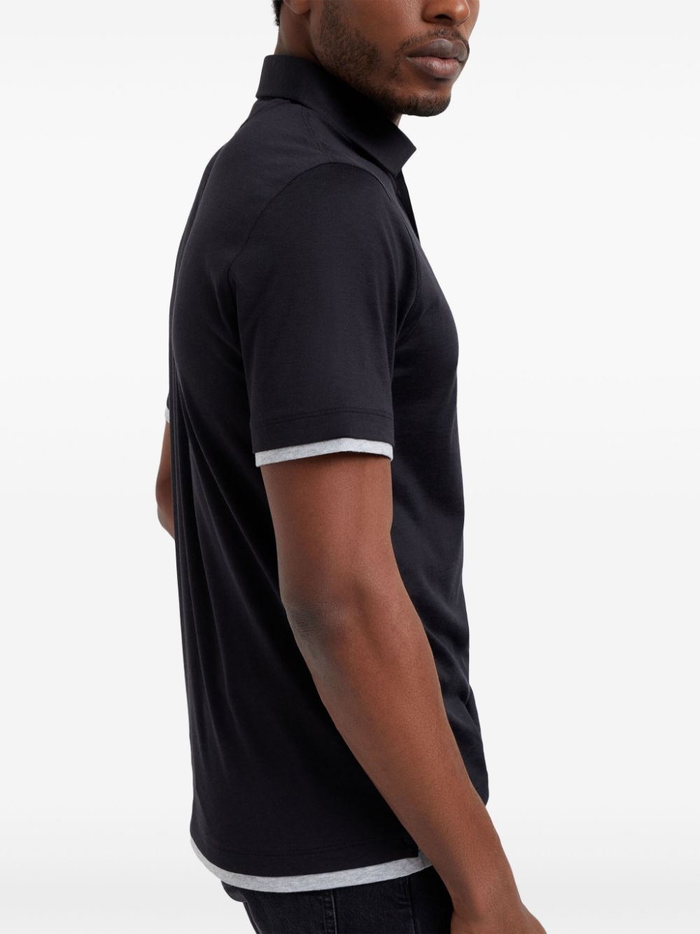 cotton polo shirt - 4