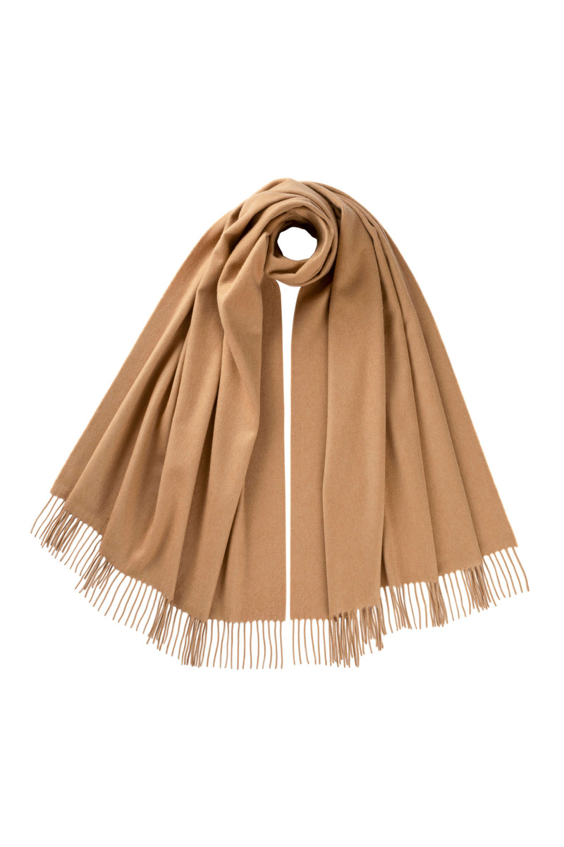 Camel Cashmere Stole 1