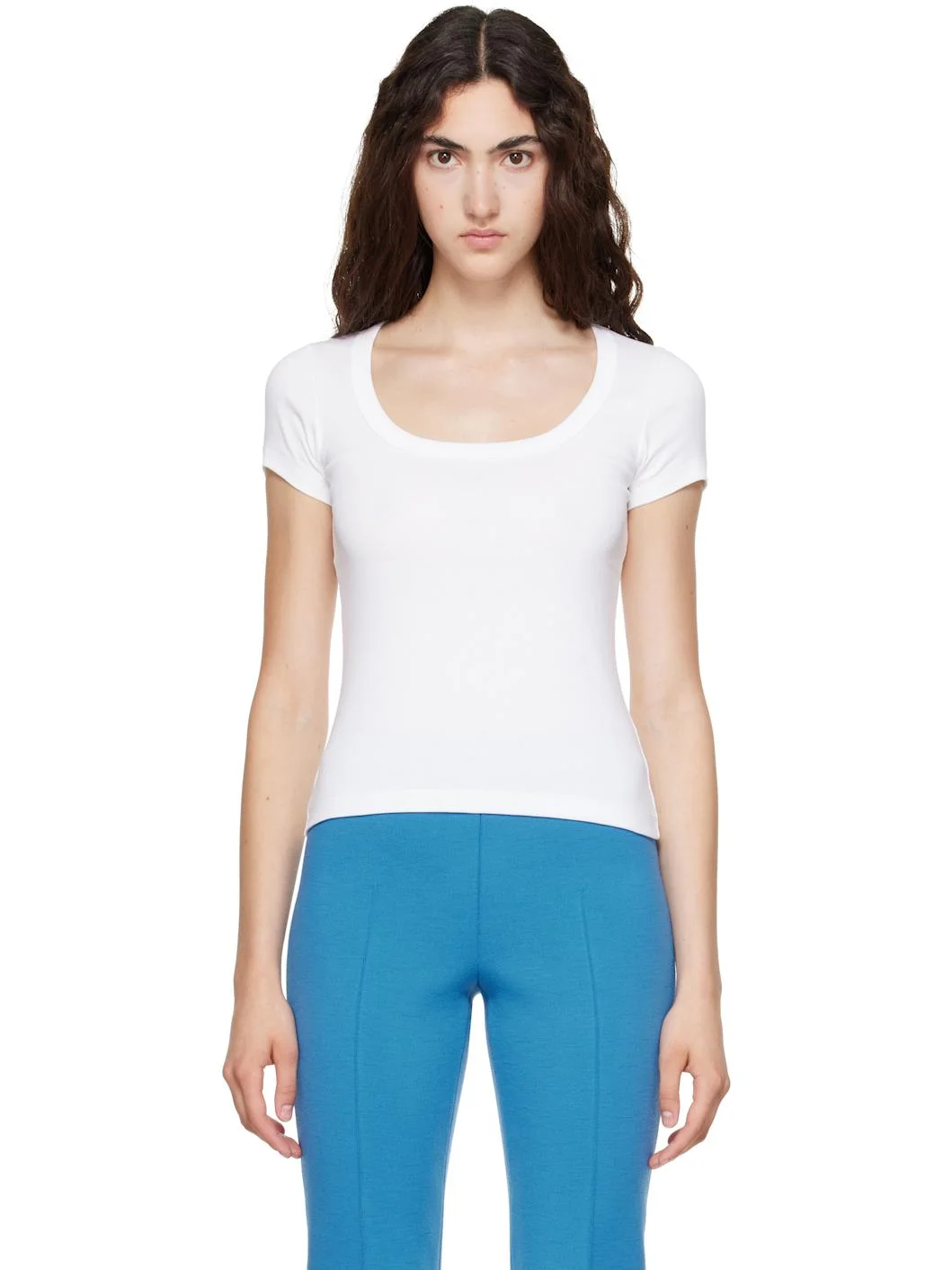 White Lulu Baby T-shirt - 1