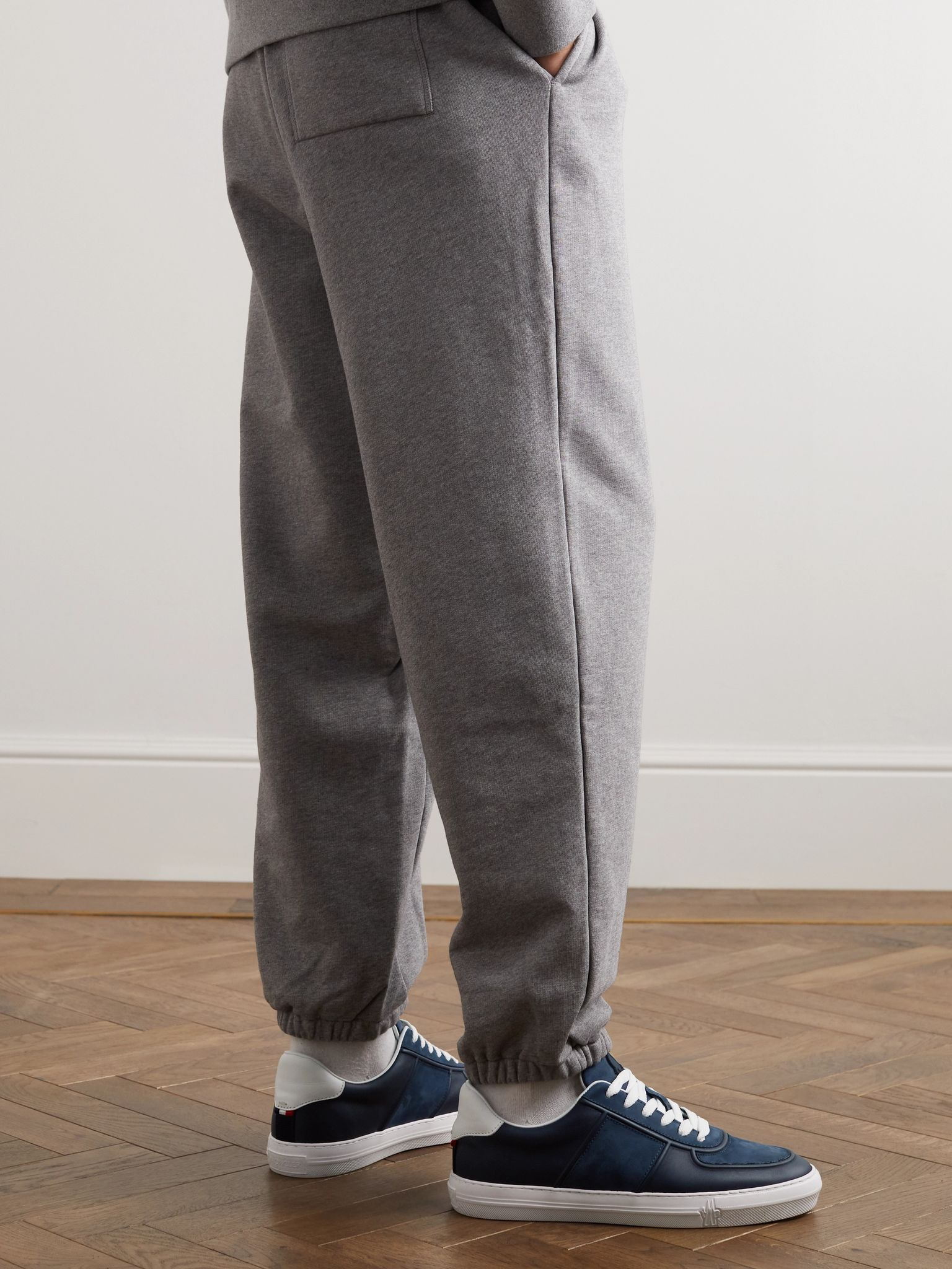 Neue York Leather and Suede Sneakers Navy - 2