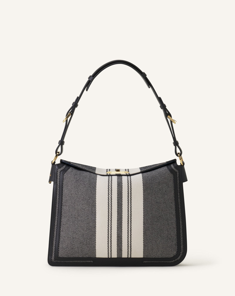 COMPAGNON BAG IN STRIPED CANVAS 1