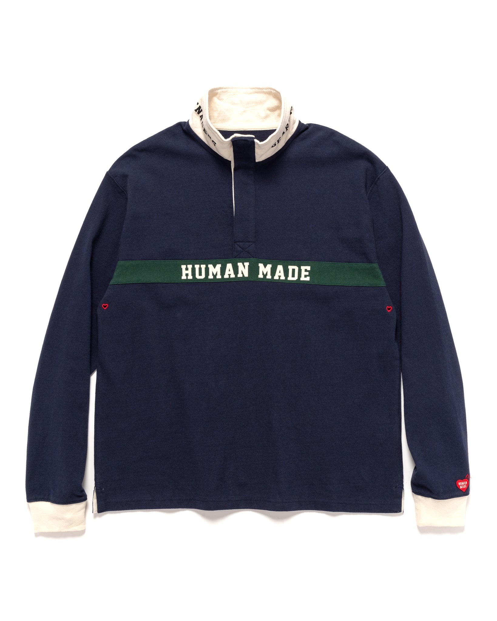 RUGGER SHIRT #1 NAVY - 1