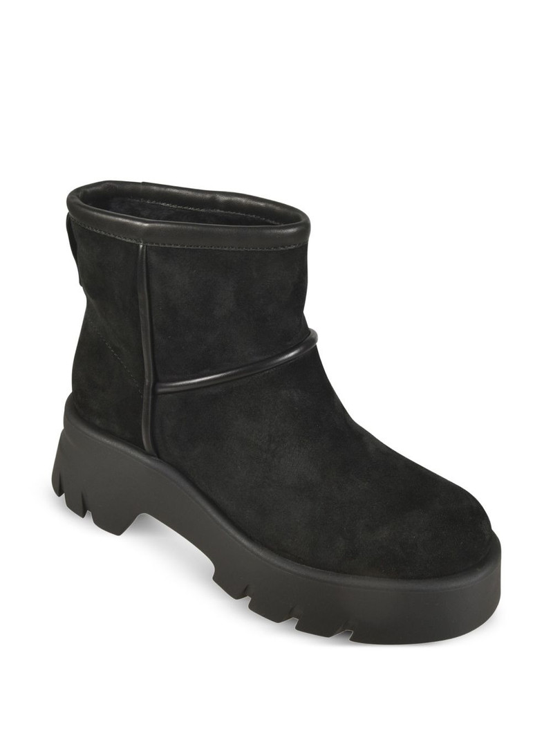 Gianvito Rossi leather platform boots outlook