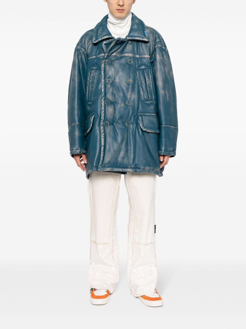 Maison MIHARAYASUHIRO double-breasted padded coat outlook