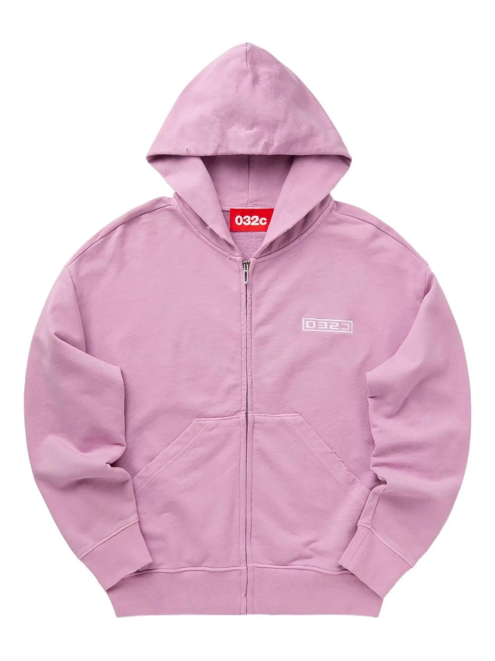 zip-front hoodie - 1