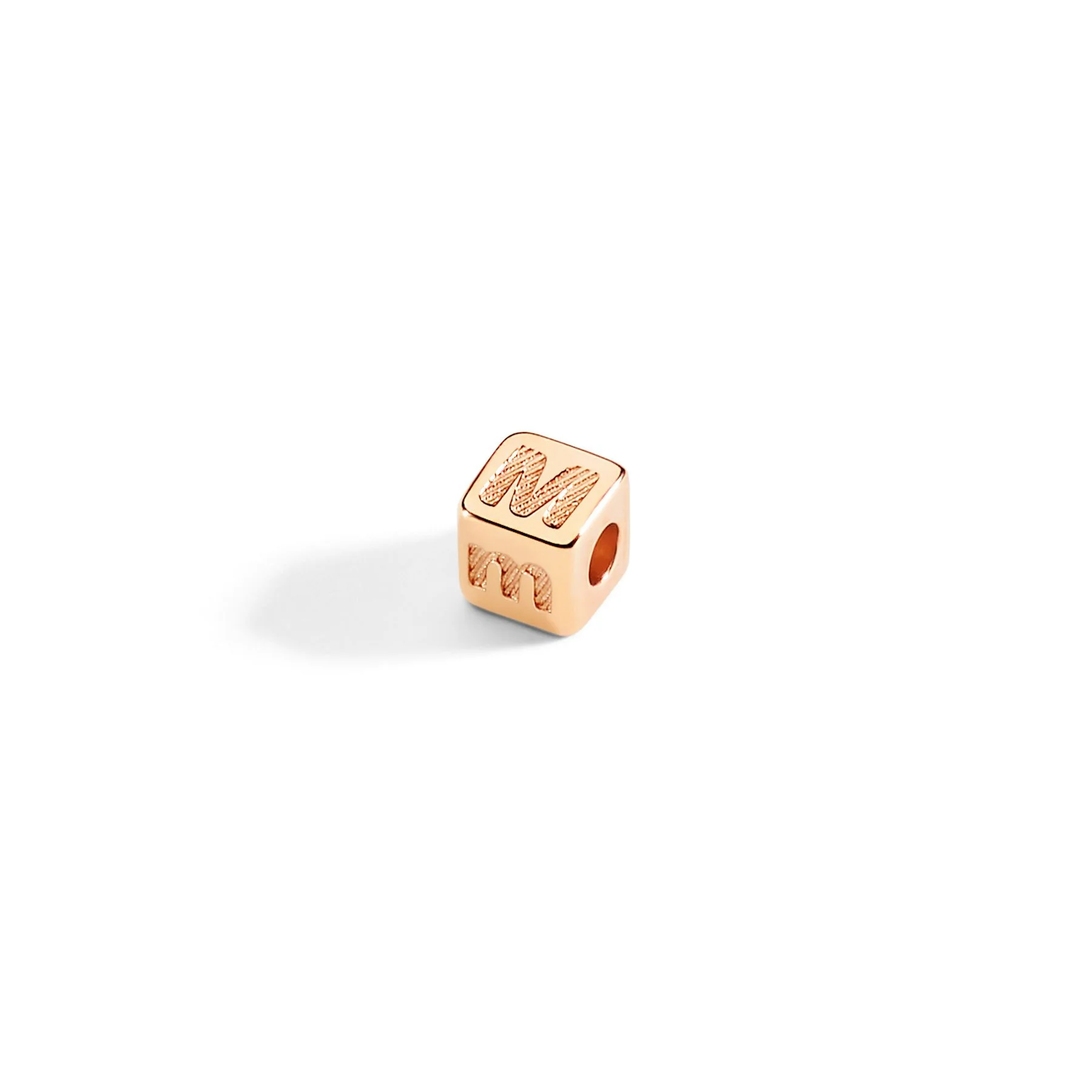 GOLD PLATED SILVER CUBE COMPONENT - 1