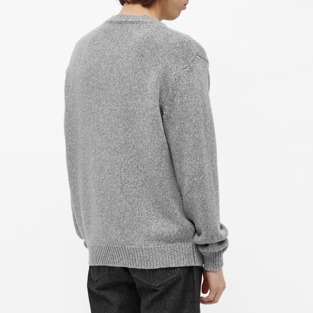 Balmain Merino Logo Knit Crew - 5