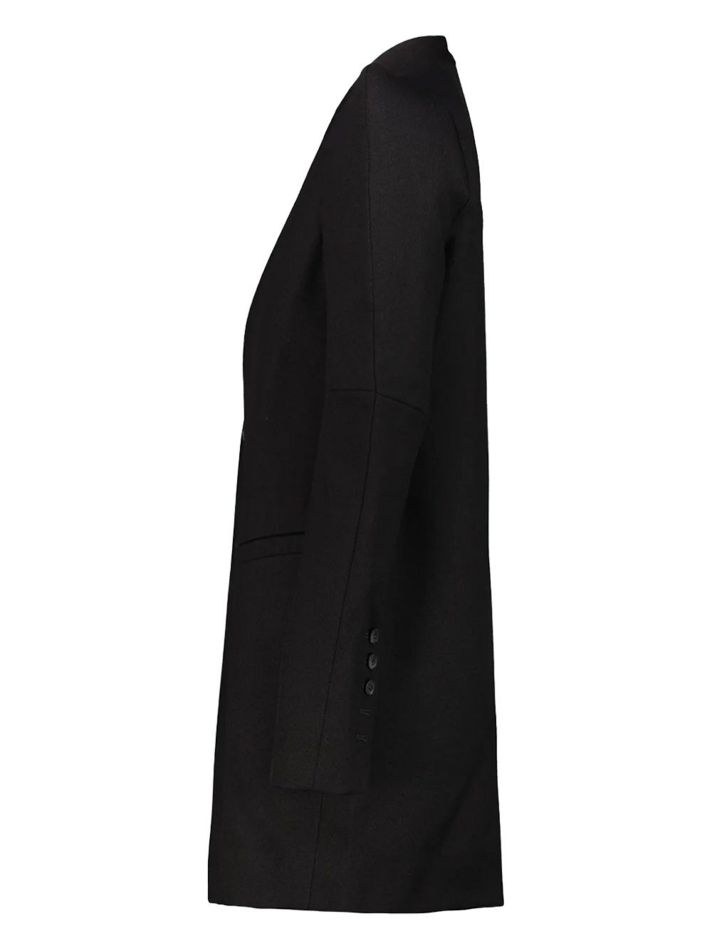 puffed-shoulder two-button jacket - 3
