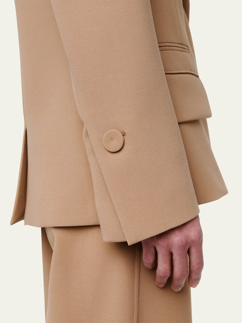 Another Tomorrow Doppio Tailored Blazer Jacket outlook