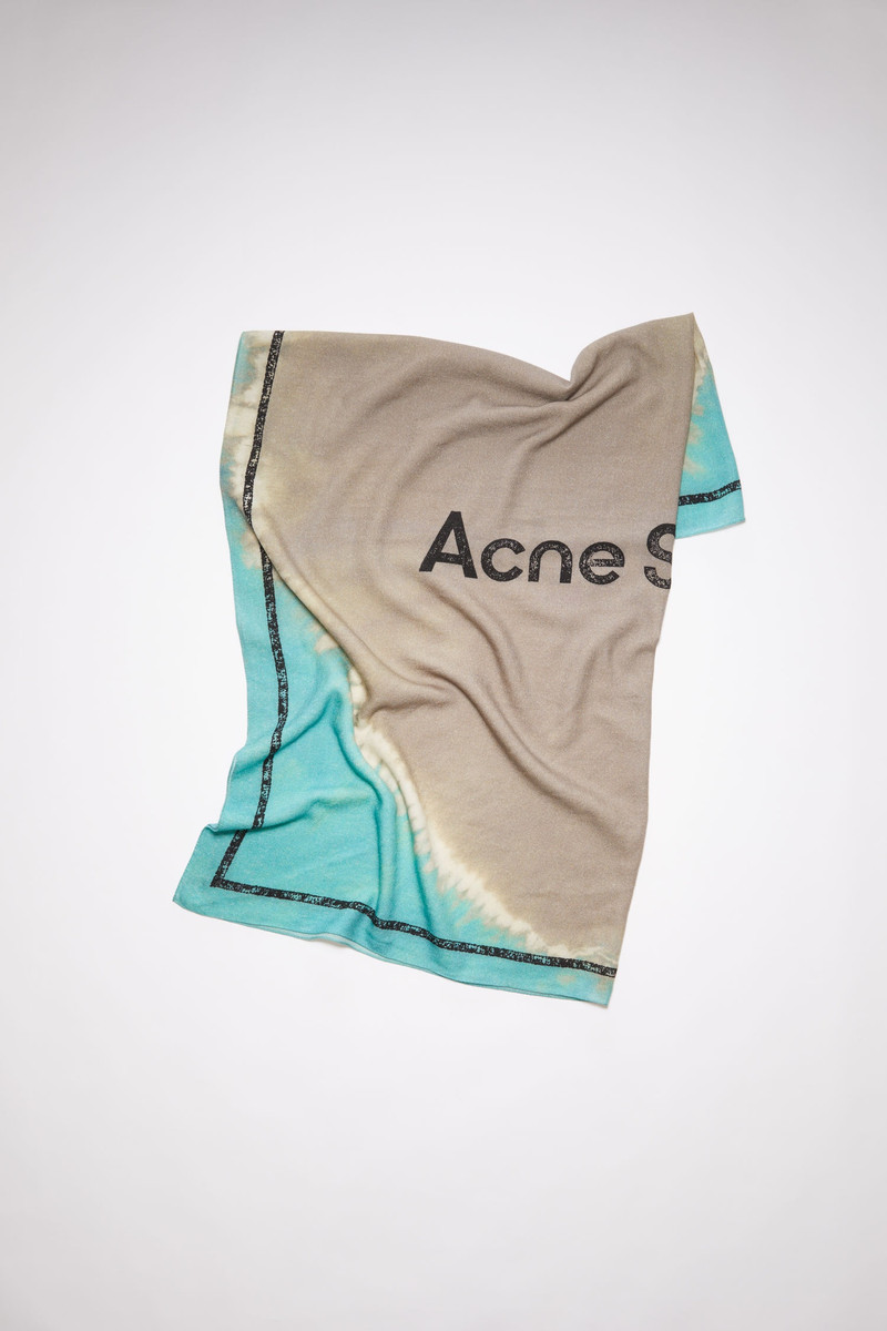 Light wool scarf - Grey 1