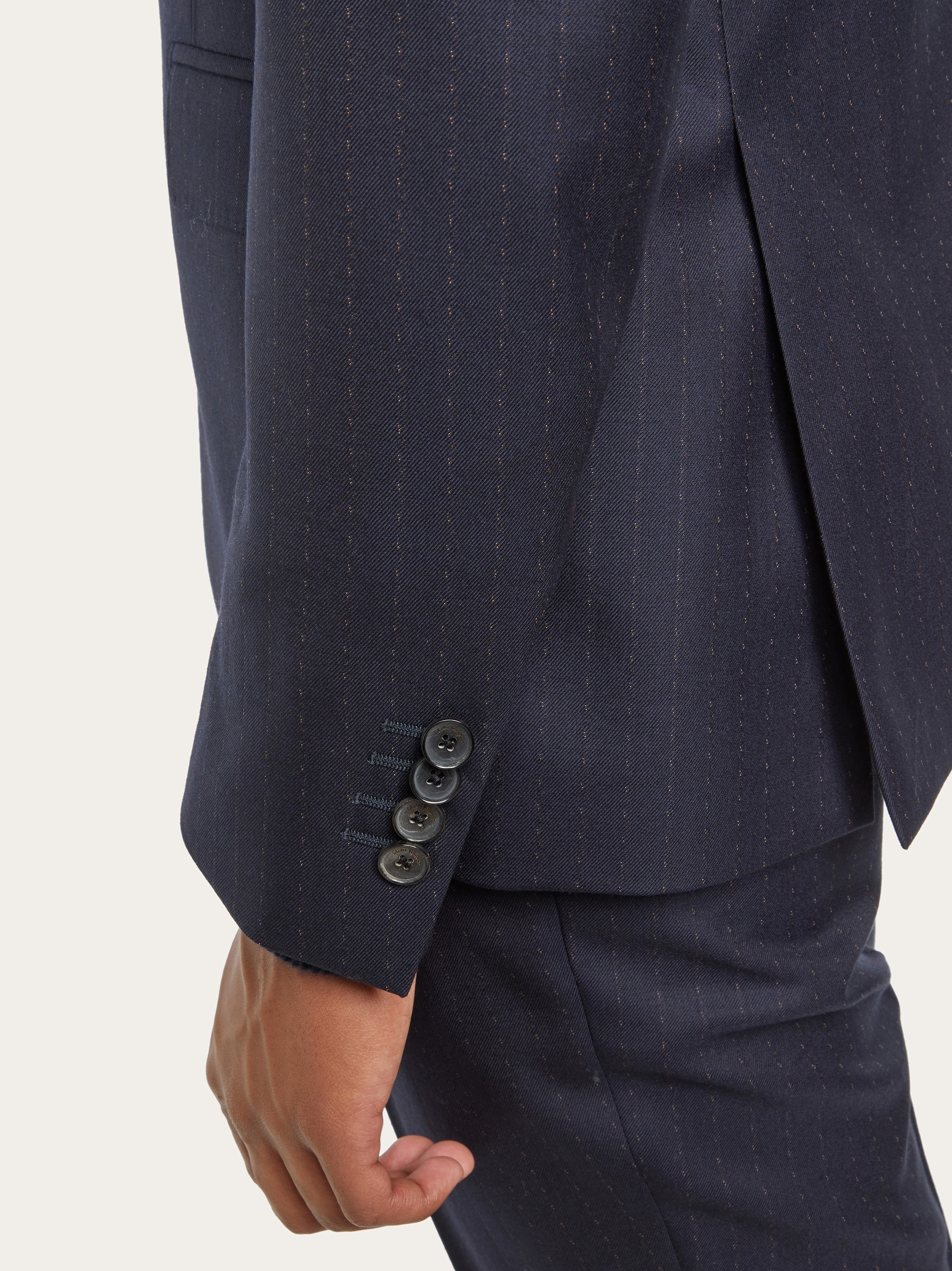 Check suit in wool - 5