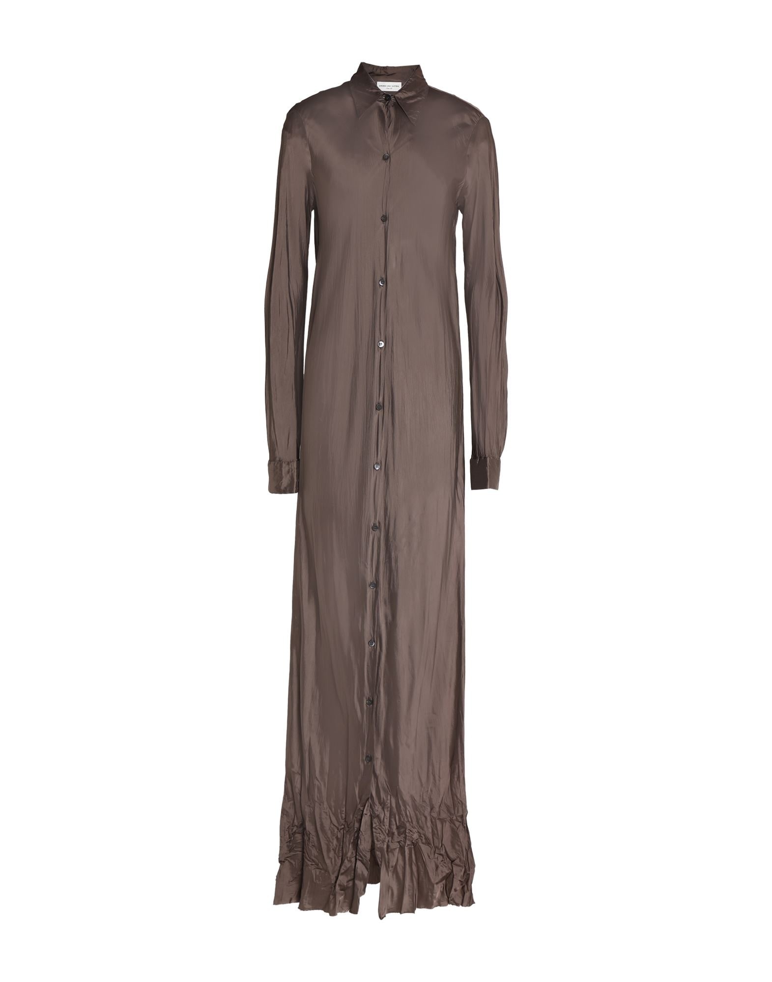 Dove grey Women's Long Dress - 1