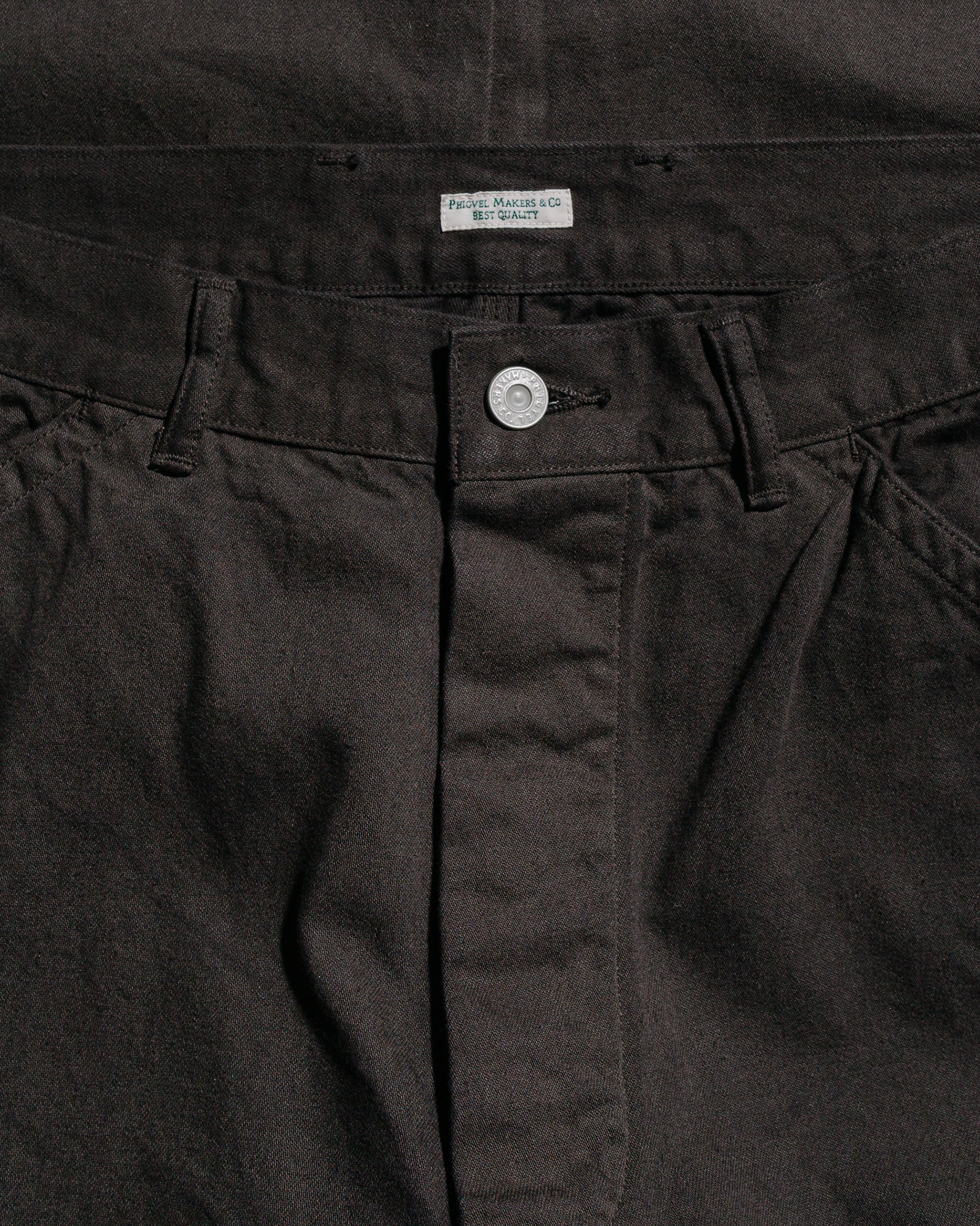 Denim Painter Trousers Dust Black - 5