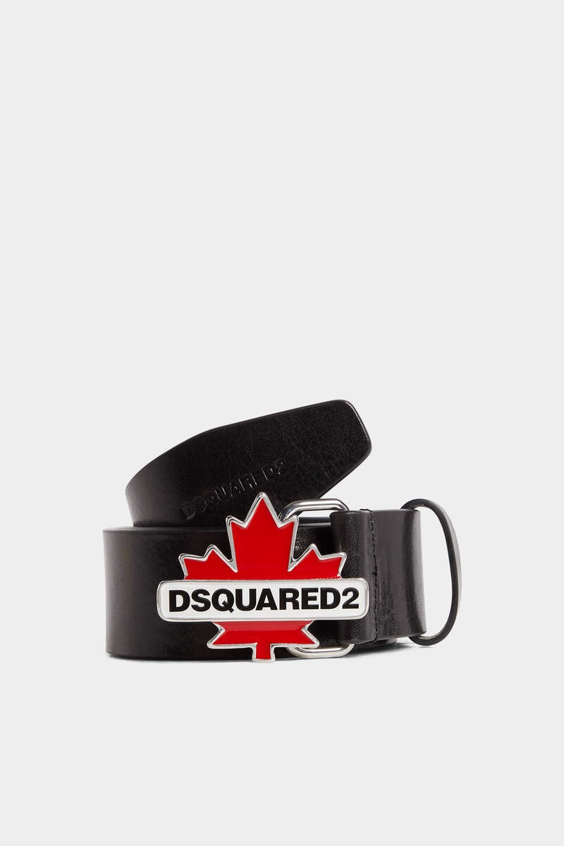 DSQUARED2 LEAF PLAQUE BELT 1