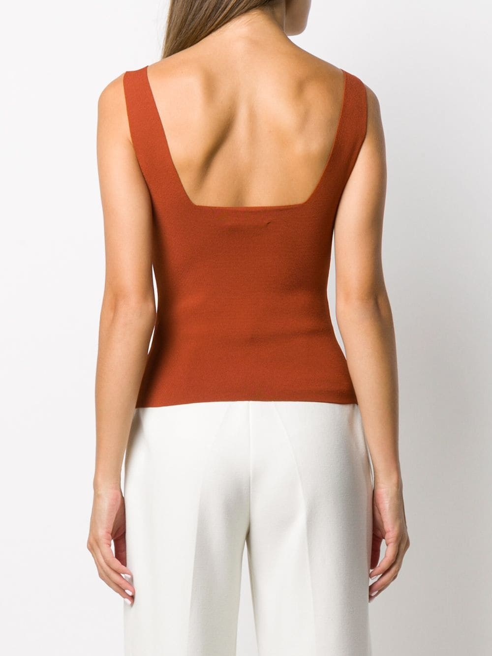 square-neck top - 4