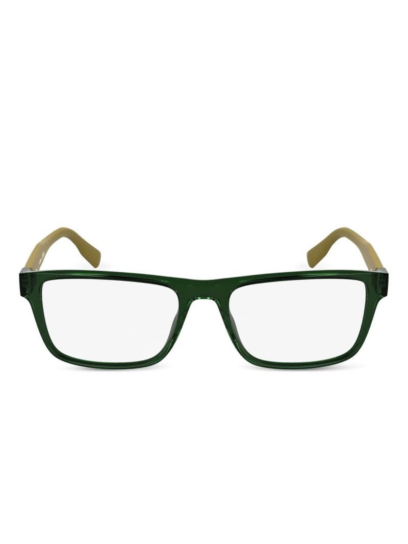 logo-print glasses 1