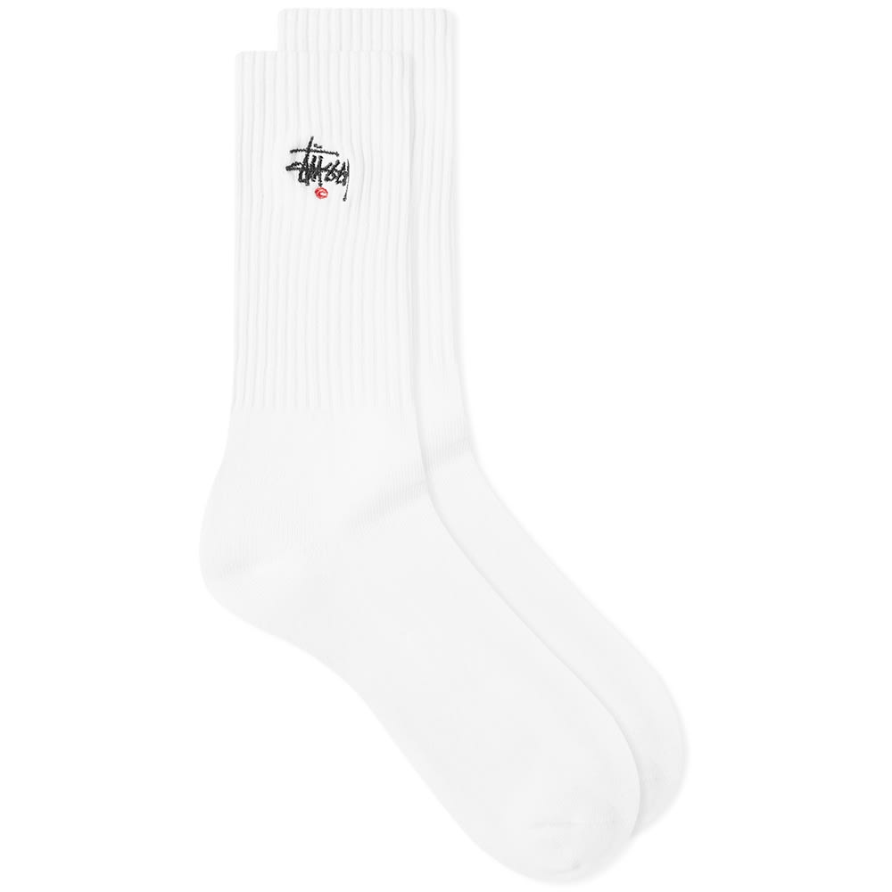 Stussy Basic Logo Crew Sock - 1